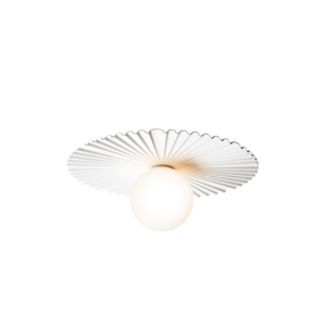 Nuura Liila Muuse Væg/Loftlampe Medium Hvid/Opal