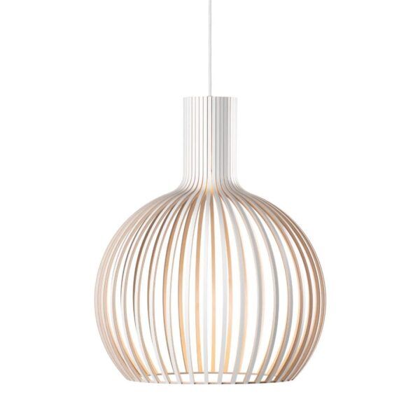 Octo 4241 Mini Pendel Hvid (1,5 m ledning) - Så længe lager haves - Secto Design
