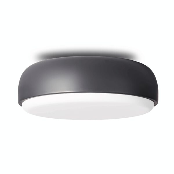 Over Me Væg-/Loftlampe Ø40 Dark Grey