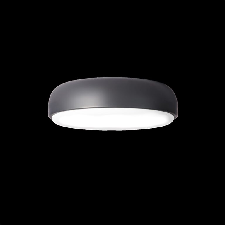Over Me Væg-/Loftlampe Ø50 Dark Grey