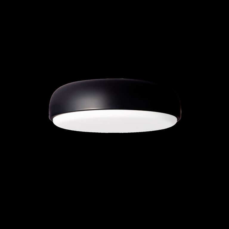 Over Me Væg-/Loftlampe Ø50 Matt Black