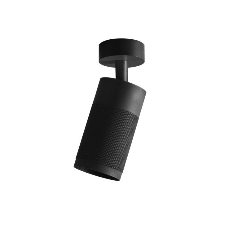 Patrone Loftlampe Sort Bruneret Messing