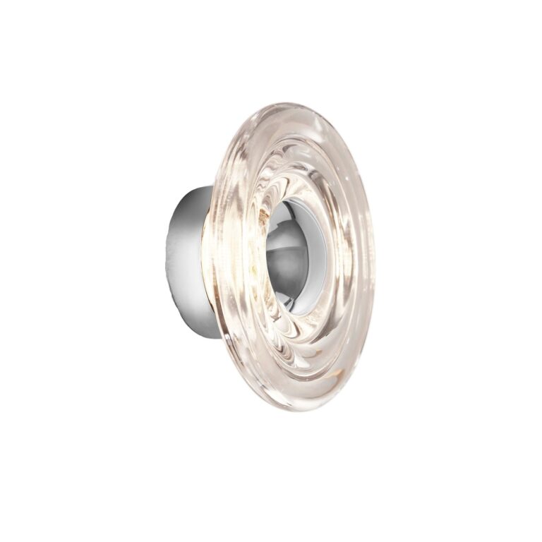 Press væg-/loftlampe Mini Clear