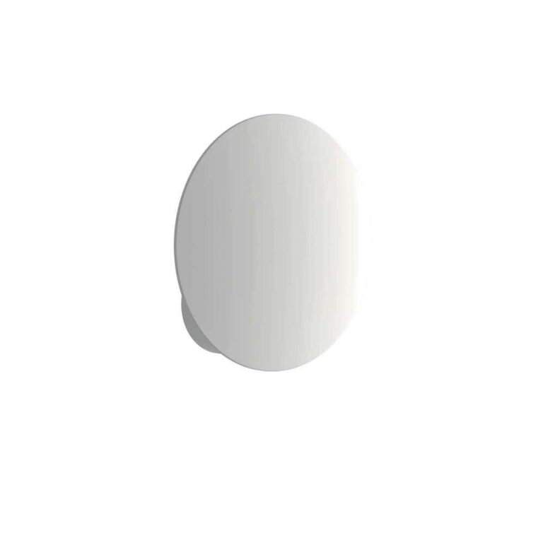 Puzzle Round Single Væg/Loftlampe 2700K Mat Hvid