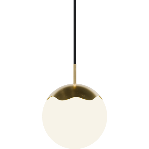 Rebello Decor Circle of life pendel, sort ledning, Ø20 cm