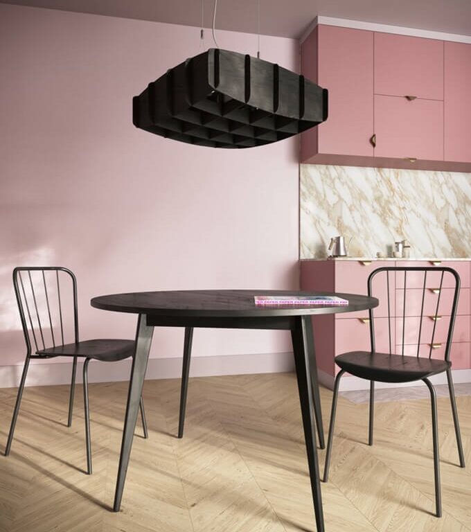 Ristikko 65 pendel, sort