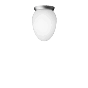 Rizzatto 171 loftlampe, satin silver/opal
