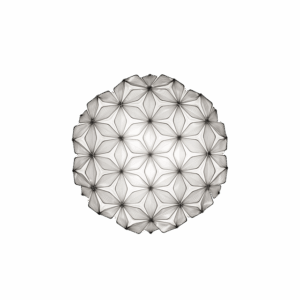 SLAMP C'Est La Vie Væg/Loftlampe Stor Sort