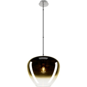 SLV Pantilo Convex pendel, krom/guld, Ø40 cm