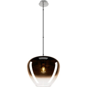 SLV Pantilo Convex pendel, krom/kobber, Ø40 cm