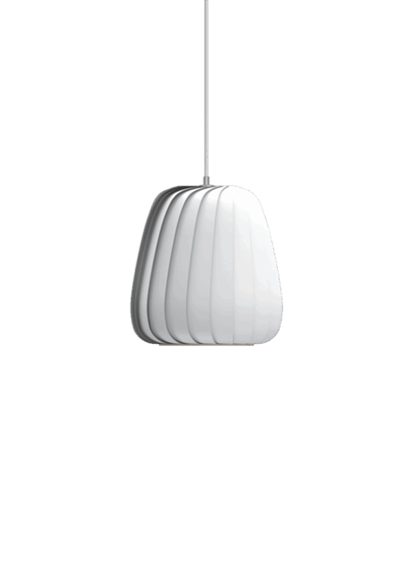 ST906 pendel, papir/hvid, 23 x 27 cm