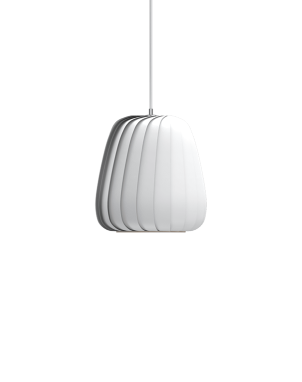 ST906 pendel, papir/hvid, 23 x 27 cm