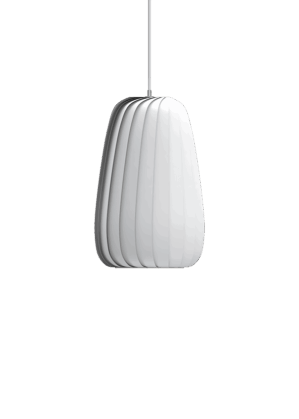 ST906 pendel, papir/hvid, 25 x 42 cm