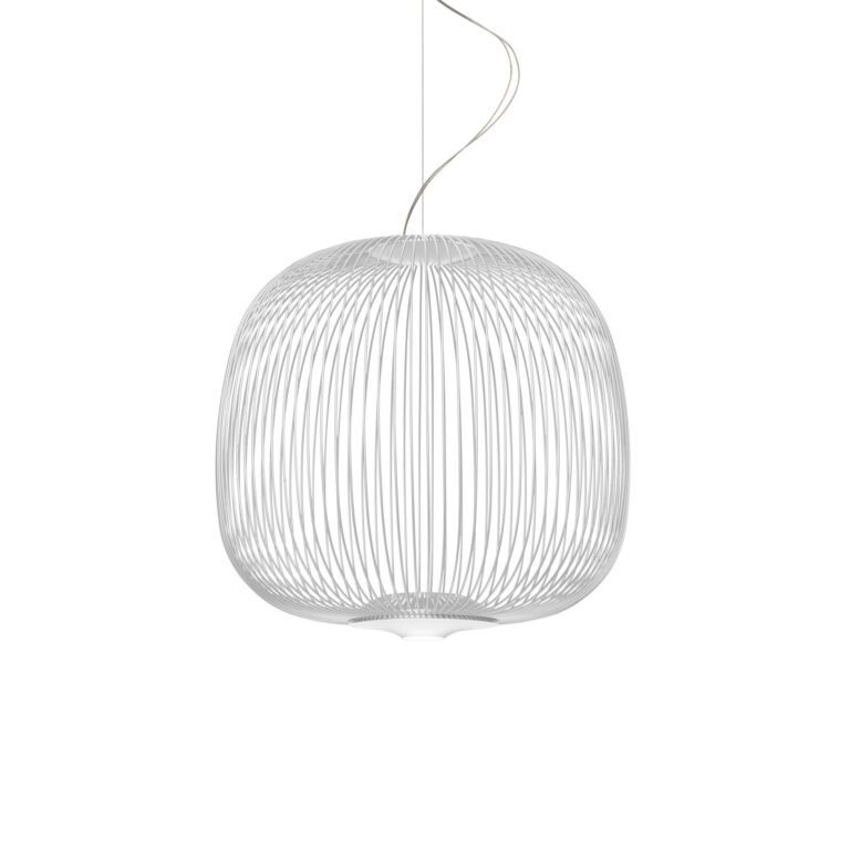 Spokes 2 Midi Pendel med LED Hvid