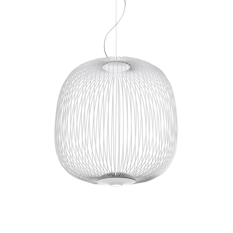 Spokes 2 Pendel med LED Hvid
