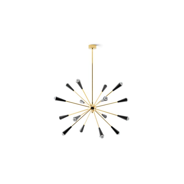 Stilnovo Sputnik Pendel 16 Guld/Sort
