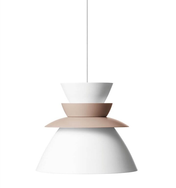 Sundowner pendel 400, mallorcan/hvid