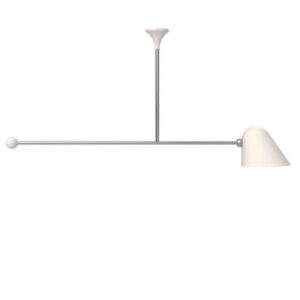 TATO Beghina Pendel Mat Hvid & Krom Lav