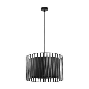 TK Harmony loftlampe - sort stof og metal