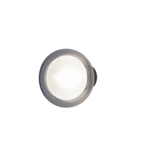 TOOY Nabila 552.42 Væg/Loftlampe Mat Sort/Sort Krom med Røget Glas