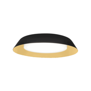 TOWNA 2.0 loftlampe, mat sort/guld