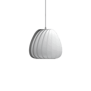 TR12 pendel, plastik/hvid, 30 x 25 cm