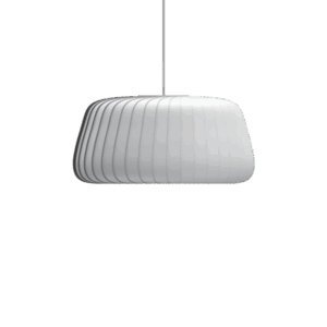 TR19 pendel, papir/hvid, 53 x 26 cm