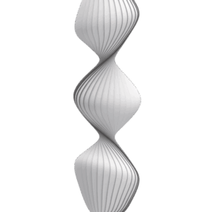 TR33 pendel, PC Nonwoven/hvid, 40 x 150 cm