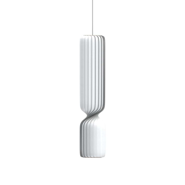TR41 Pendel Hvid Polykarbonat H: 120 ( papir & plast )- Tom Rossau