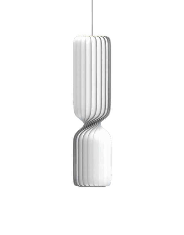 TR41 pendel, PC Nonwoven/hvid, 100 x 25 cm