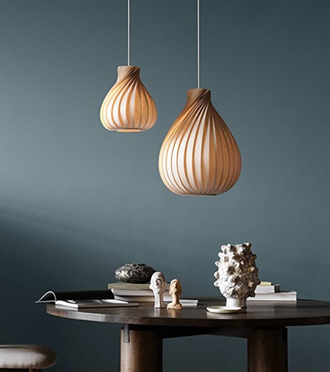 TR42 pendel, birk/natur, 40 x 55 cm