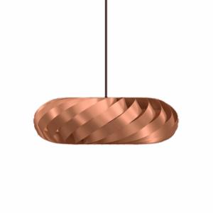 TR5 pendel, alu/kobber, 60 x 20 cm
