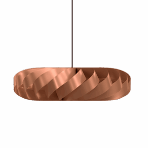 TR5 pendel, alu/kobber, 80 x 22 cm