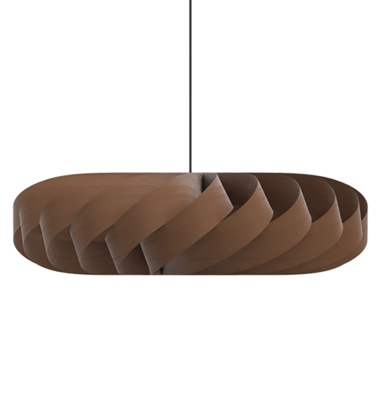 TR5 pendel, birk/brun, 100 x 30 cm