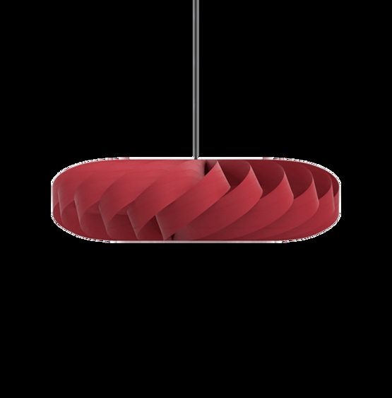 TR5 pendel, birk/rød, 80 x 22 cm