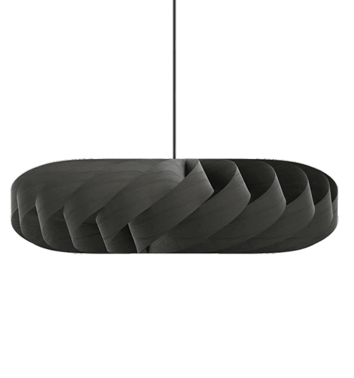 TR5 pendel, birk/sort, 100 x 30 cm