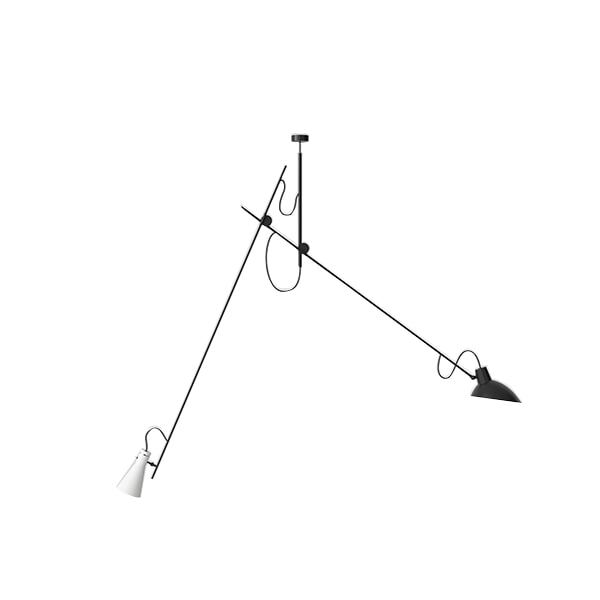VV Cinquanta Loftlampe Suspension Sort/Hvid