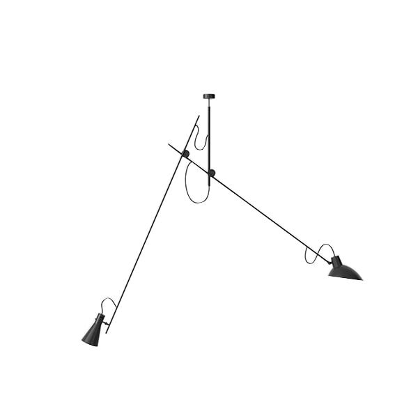 VV Cinquanta Loftlampe Suspension Sort/Sort