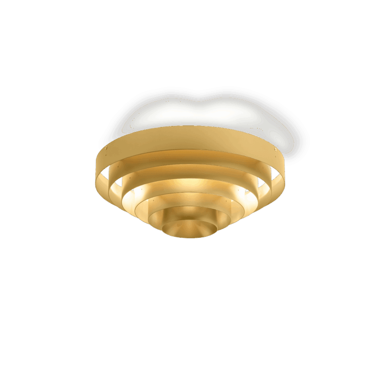Wever & Ducré J.J.W. 03 Loftlampe Guld