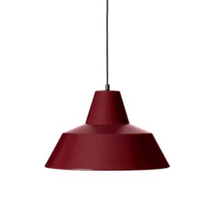 Workshop pendel W4, vinrød