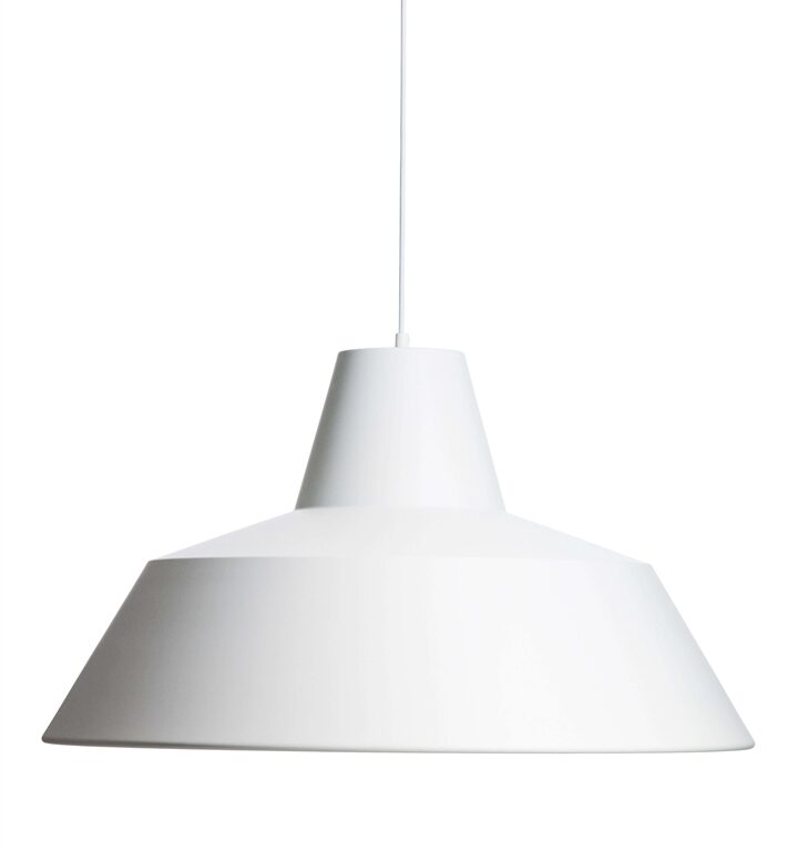 Workshop pendel W5, mat hvid