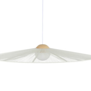 ZUIVER Belle loftlampe L - beige jern