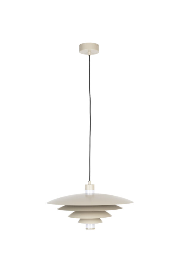 ZUIVER Cole loftlampe - beige metal