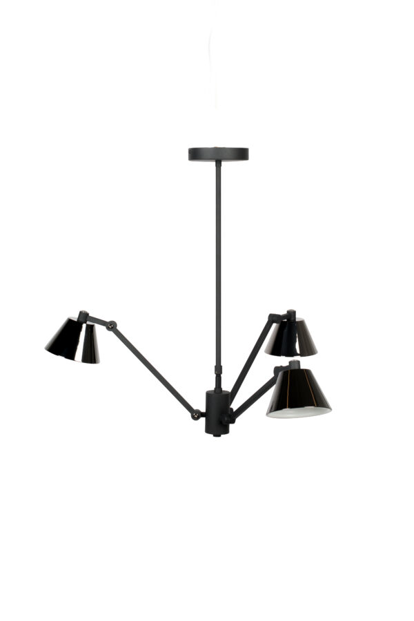 ZUIVER Lub loftlampe - sort jern